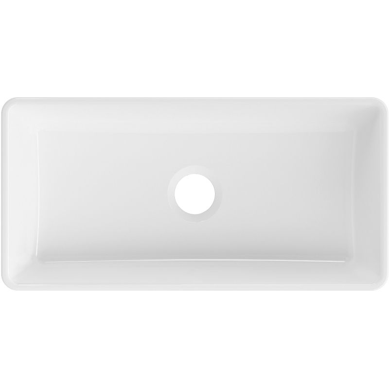 Mexen Nadia lavabo da appoggio 46 x 23 cm, bianco - 21614600