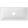Mexen Nadia lavabo da appoggio 46 x 23 cm, bianco - 21614600