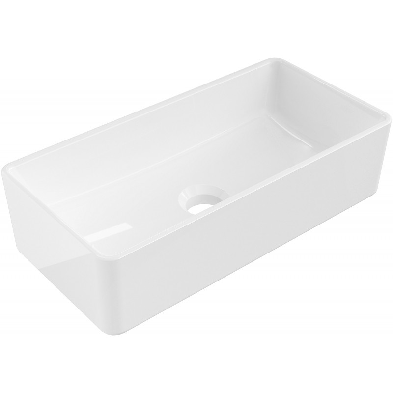 Mexen Nadia lavabo de sobremesa 46 x 23 cm, blanco - 21614600