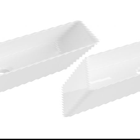 Mexen Nadia lavatório de bancada 46 x 23 cm, branco - 21614600