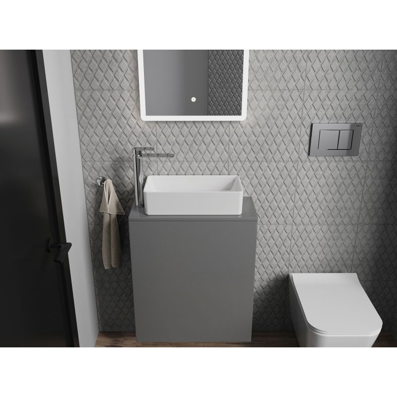 Mexen Nadia opzetwastafel 46 x 23 cm, wit - 21614600