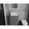 Mexen Nadia lavabo de sobremesa 46 x 23 cm, blanco - 21614600