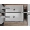 Mexen Nadia lavabo de sobremesa 46 x 23 cm, blanco - 21614600