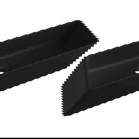 Mexen Nadia umivalnik nad pultom 46 x 23 cm, črna mat - 21614685