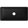 Mexen Nadia opbouw wasbak 46 x 23 cm, zwart mat - 21614685