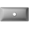Mexen Nadia 46 x 23 cm countertop washbasin, light gray matte - 21614661