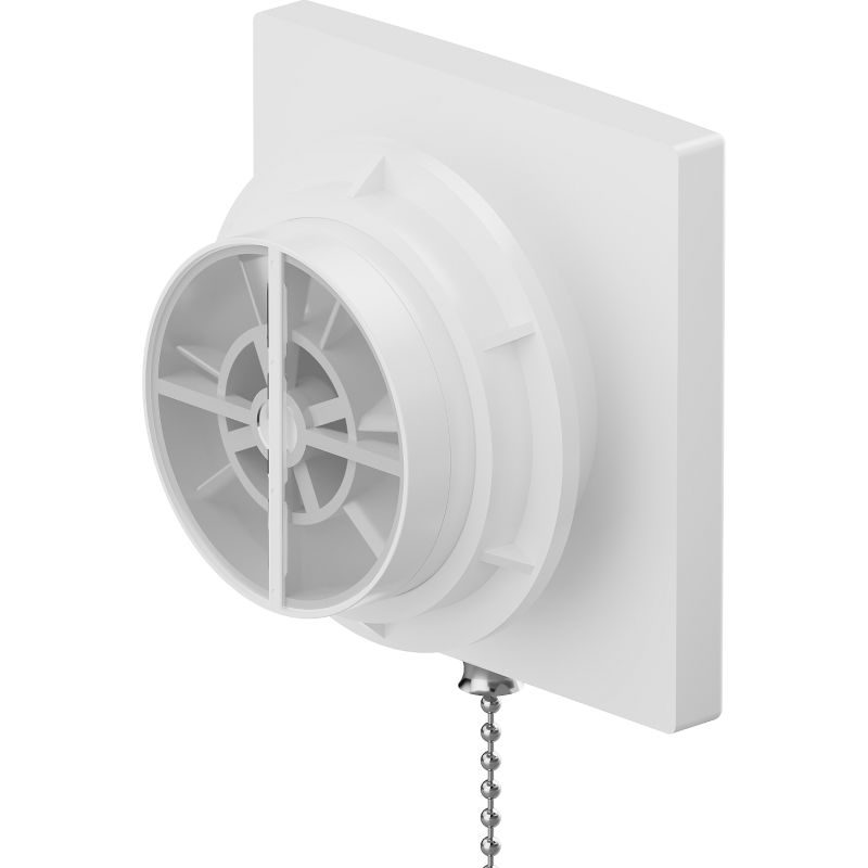 Mexen DXS 100 ventilatore da bagno, interruttore a corda, bianco - W9603-100K-00