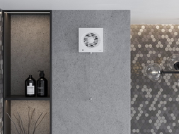 Mexen DXS 100 vannas istabas ventilators, auklas slēdzis, balts - W9603-100K-00