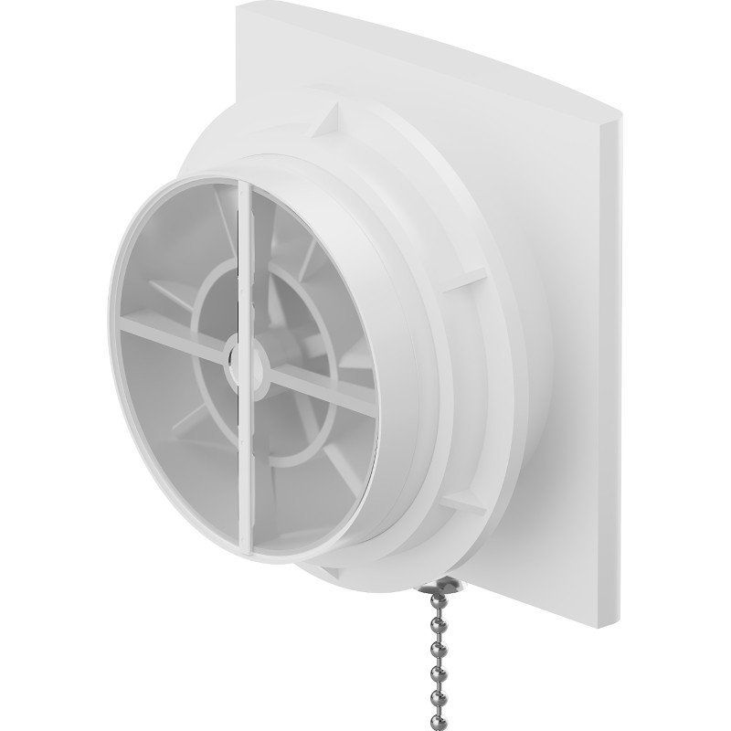 Mexen EXS 120 ventilador de baño, interruptor de cuerda, blanco - W9604-125K-00