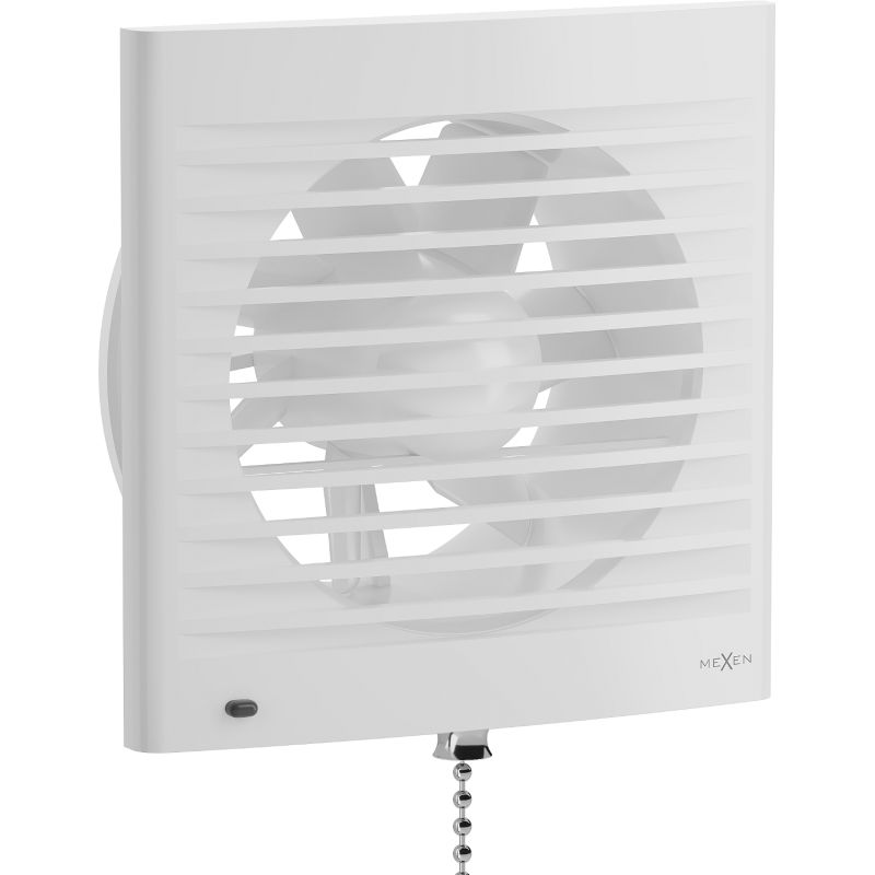 Mexen EXS 150 ventilatore da bagno, interruttore a corda, bianco - W9604-150K-00