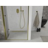 Mexen Lima folding shower door 100 cm, transparent, gold - 856-100-000-50-00