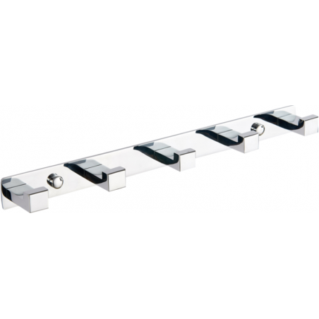 Mexen towel hook with five holders, chrome - 709265-00