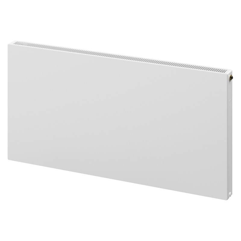 Mexen Flat CCF21 radiador de placa 400 x 1400 mm, conexión inferior central, 1111 W, blanco - W6C21F-040-140-00