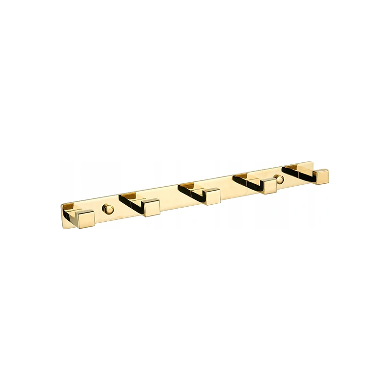 Mexen Handtuchhaken mit fünf Halterungen, gold - 709265-50