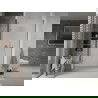 Mexen Lima opvouwbare douchedeur 80 cm, transparant, chroom - 856-080-000-01-00