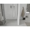 Mexen Lima kokkupandavad dušiuksed 85 cm, läbipaistev, kroom - 856-085-000-01-00