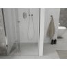 Mexen Lima kokkupandavad dušiuksed 85 cm, läbipaistev, kroom - 856-085-000-01-00