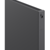 Mexen Flat CF11 Plattenheizkörper 900 x 400 mm, Seitenanschluss, 436 W, Anthrazit - W411F-090-040-66