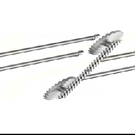 Mexen dubbel roterande handdukshängare, krom - 7039242-00