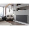 Mexen Flat CF21 Plattenheizkörper 400 x 1800 mm, seitlicher Anschluss, 1428 W, Anthrazit - W421F-040-180-66