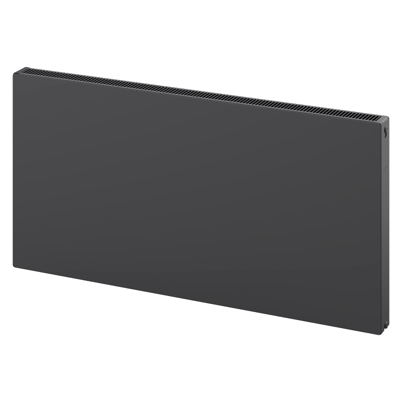 Mexen Flat CF21 Plattenheizkörper 400 x 2000 mm, seitlicher Anschluss, 1588 W, Anthrazit - W421F-040-200-66