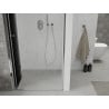 Mexen Lima vouwdeur voor douche 110 cm, grafiet, chroom - 856-110-000-01-40