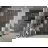 Mexen Lima opvouwbare douchedeur 100 cm, grafiet, chroom - 856-100-000-01-40