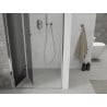 Mexen Lima porte de douche pliante 80 cm, graphite, chrome - 856-080-000-01-40