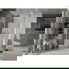Mexen Lima vouwdeur douche 90 cm, grafiet, chroom - 856-090-000-01-40