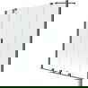 Mexen Velar Duo Badewannenwand 2-flügelig verschiebbar 140 x 150 cm, transparent, Gun Metal - 896-140-000-02-95