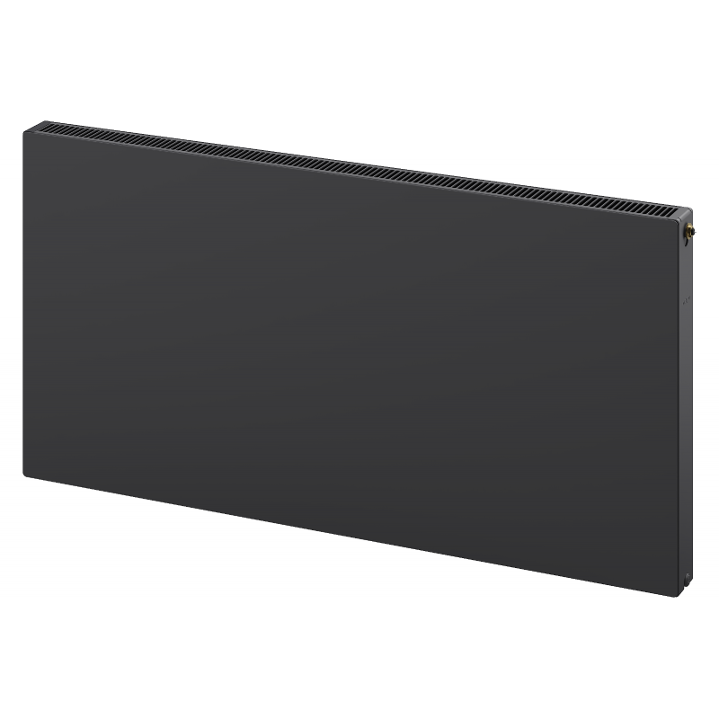 Mexen Flat CCF21 300 x 1400 mm panel radiator, central bottom connection, 883 W, anthracite - W6C21F-030-140-66
