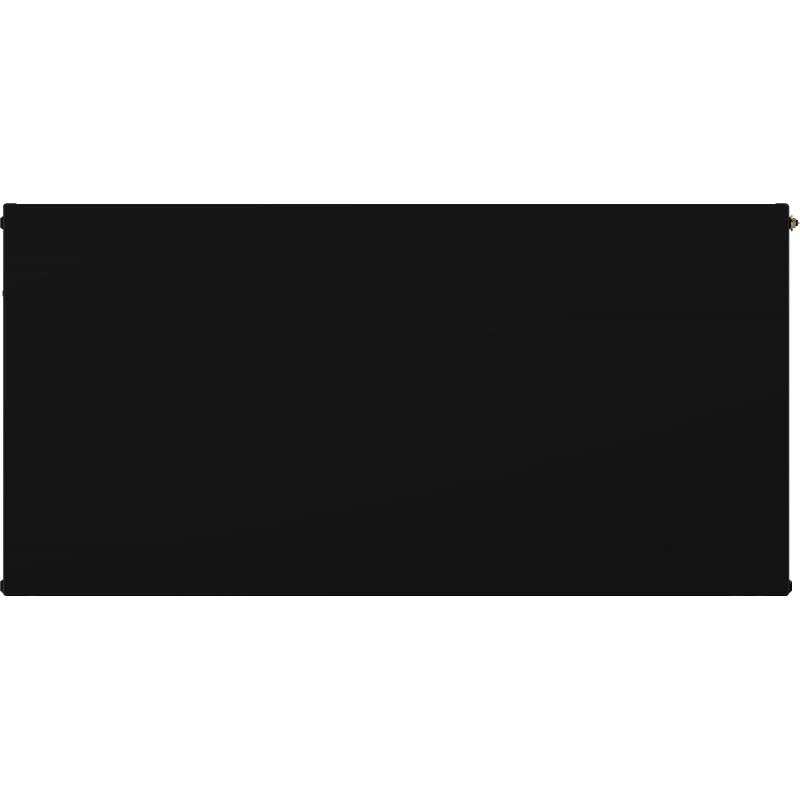 Mexen Flat CCF11 400 x 1000 mm panel radiator, central bottom connection, 555 W, black - W6C11F-040-100-70