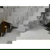 Mexen Lima faltbare Duschkabine 100 x 80 cm, transparent, Chrom + Flat Duschwanne, schwarz - 856-100-080-01-00-4070