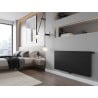 Radiateur à panneaux Mexen Line CCL21 400 x 1100 mm, raccordement central inférieur, 874 W, noir - W6C21L-040-110-70