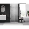 Mexen Exo-B Duo puertas de ducha batientes dobles de 70 cm, transparente, cromo - 814-070-000-01-00