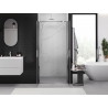 Mexen Exo-B Duo puertas de ducha batientes dobles de 70 cm, transparente, cromo - 814-070-000-01-00