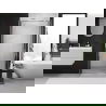 Mexen Exo dubbele openslaande douchedeuren 70 cm, transparant, chroom - 814-070-000-01-00