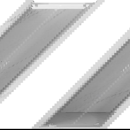 Mexen Exo dvokrilna tuš vrata 100 cm, prozorna, krom - 8182-100-000-01-00