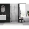 Mexen Exo-F porte doccia pieghevoli 70 cm, trasparente, cromo - 816-070-000-01-00