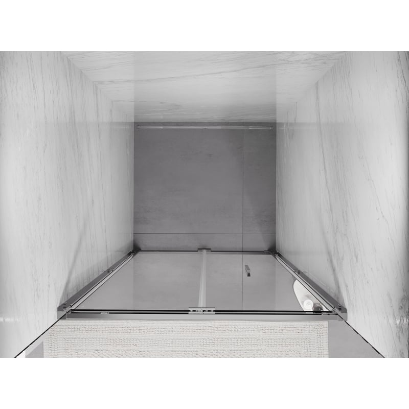 Mexen Exo-F porte doccia pieghevoli 85 cm, trasparente, cromo - 816-085-000-01-00