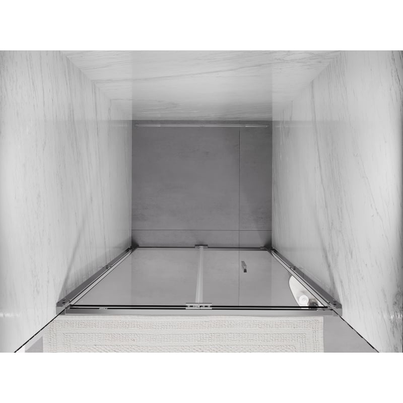 Mexen Exo porta de duche dobrável 90 cm, transparente, cromada - 816-090-000-01-00