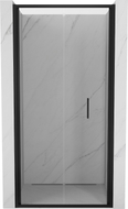 Mexen Exo-F vikbara duschdörrar 65 cm, transparent, svart - 816-065-000-70-00