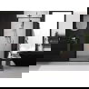 Mexen Exo vouwdeur voor douche 85 cm, transparant, zwart - 816-085-000-70-00