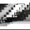 Mexen Exo draaideur douche 90 cm, transparant, zwart - 817-090-000-70-00