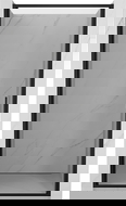 Mexen Exo Duschabtrennung, schwenkbar, 100 cm, transparent, schwarz - 817-100-000-70-00