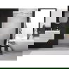 Mexen Exo Duschabtrennung mit Drehtür 125 cm, transparent, Chrom - 819-125-000-01-00