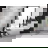 Mexen Exo Duschabtrennung Tür, 140 cm, transparent, Chrom - 819-140-000-01-00