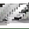 Mexen Exo Duschkabine 70 x 70 cm, transparent, Chrom - 814-070-070-01-00