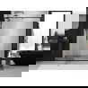 Mexen Exo Duschdrehtür 135 cm, transparent, schwarz - 819-135-000-70-00