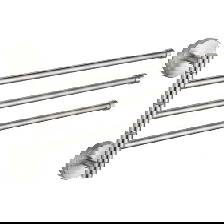 Mexen dräifache rotativ Handtuchhänger, Chrom - 7039243-00